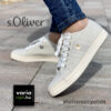 s.Oliver női utcai sportcipő, krém színű, 5-23640-28-462