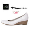 Tamaris telitalpú női félcipő, 1-22320-28-100, fehér