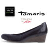 Tamaris telitalpú női félcipő, 1-22320-28-805, kék
