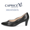 Caprice bőr alkalmi cipő, 9-22400-28-022 fekete
