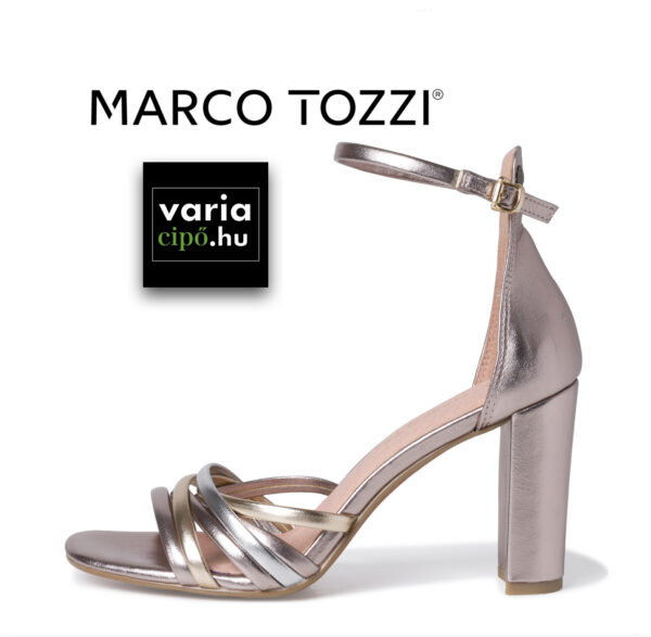 Marco Tozzi női szandál, 2-28386 532 rose met. comb.