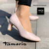 Tamaris alkalmi cipő közepes sarokmagassággal, púder-rózsaszín, 1-22419-28-553