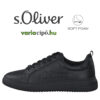 s.Oliver női utcai sportcipő, fekete, 5-23601-39-007-black