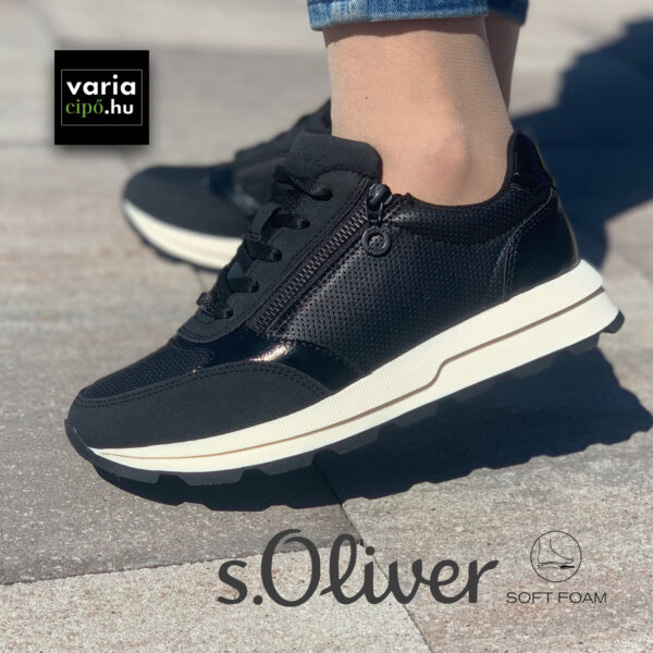 s.Oliver női sneaker, 5-23624-39 001