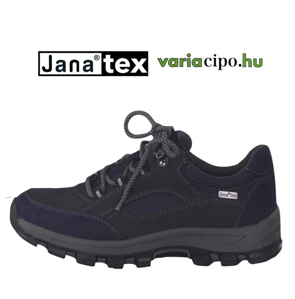 Jana Tex túracipő, sötétkék, 8-23766-29-805-navy
