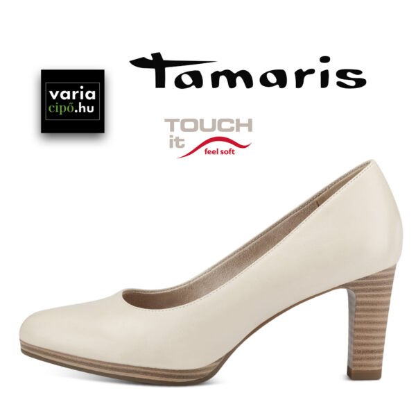 Tamaris női félcipő 1-22433-20 418 ivory