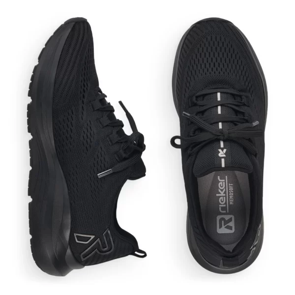Rieker R-Evolution fekete sportcipő, 42103-01 black
