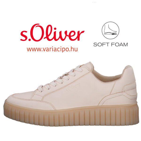 S.Oliver sportos cipő, 5-23645-30 518 soft pink