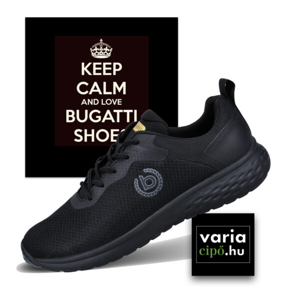 Bugatti fekete sportcipő, 341-AF901-6900 1000 black