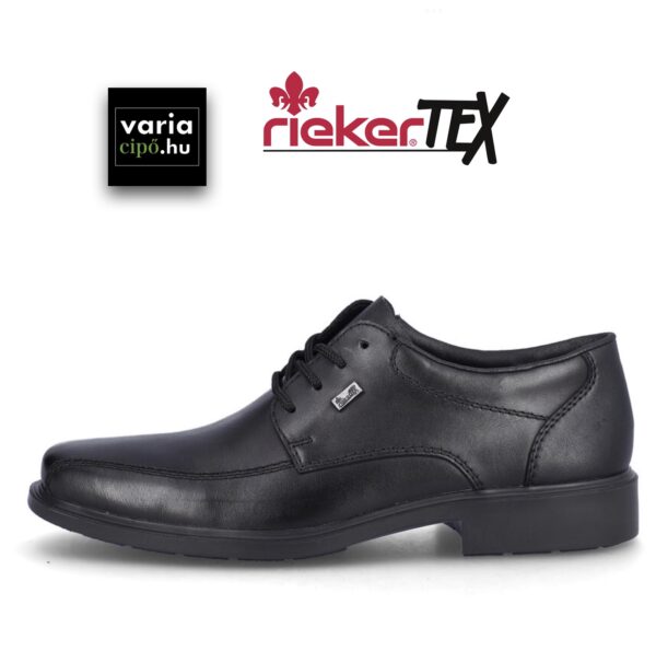 Rieker tex fekete cipő, B0013-00 black