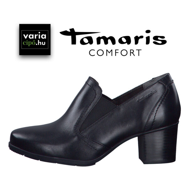 Tamaris Comfort női félcipő, 8-84400-41 001 black