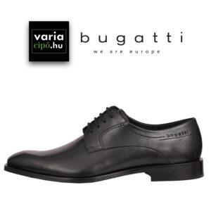 Bugatti bőrtalpú alkalmi cipő, 311-75201-1000 1000 black