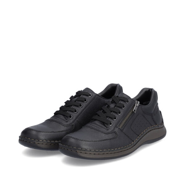 Rieker férfi utcai cipő, 05228-00 black