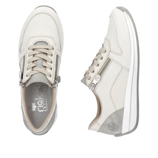 Fehér Rieker kényelmi cipő, N1100-80 white