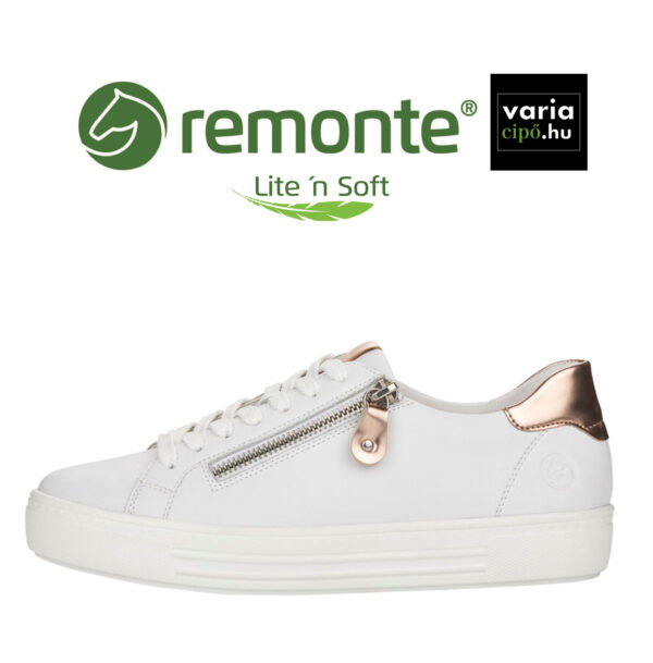 Fehér Remonte sneaker, D0903-81 white