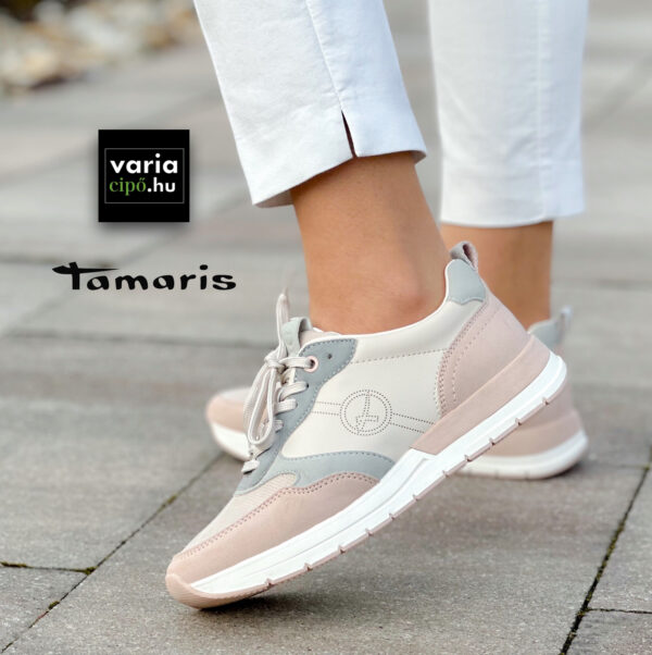 Tamaris női sportcipő , 1-23733-42 430 ivory comb.