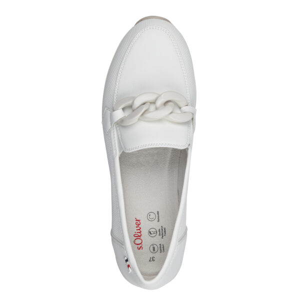 Fehér S.Oliver női cipő, 5-24723-42 100 white