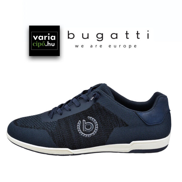 Kék Bugatti sneaker, 325-72613-6900 4100 dark blue