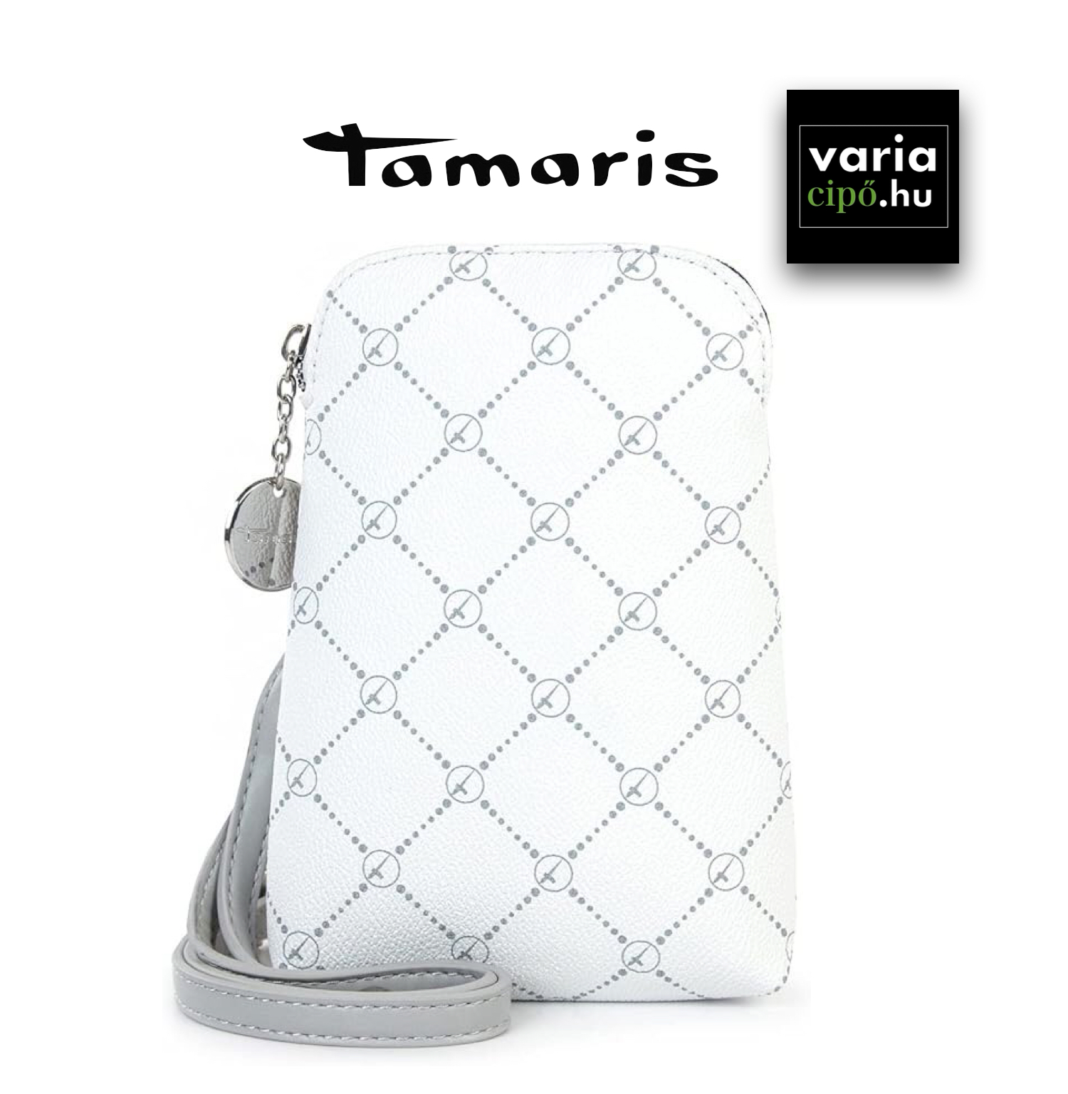 Tamaris kis crossbody fehér, 31170-303 white