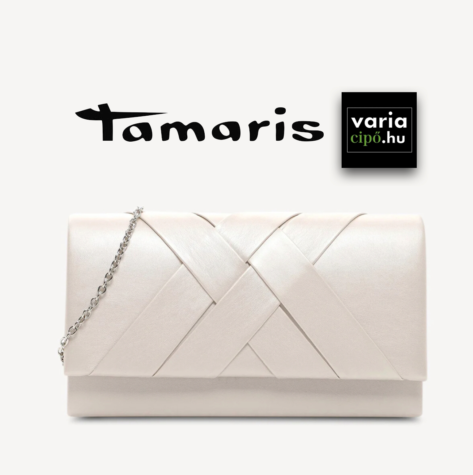 Tamaris alkalmi táska, 30945-244 champagner