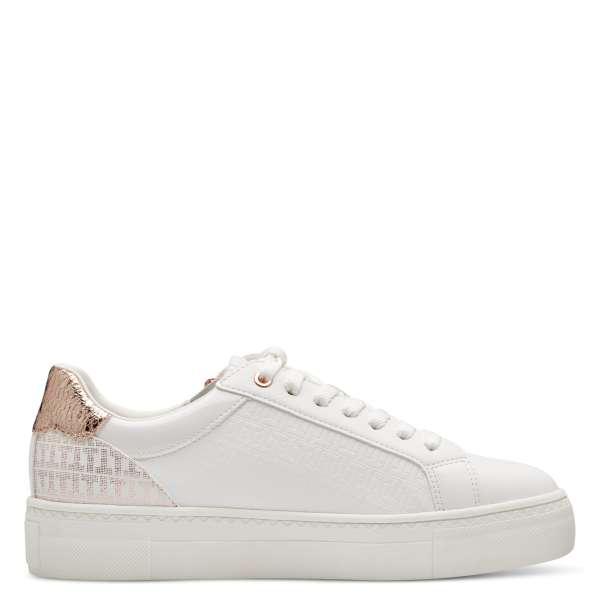 Fehér Tamaris sportcipő, 1-23313-41 119 white/rosegold