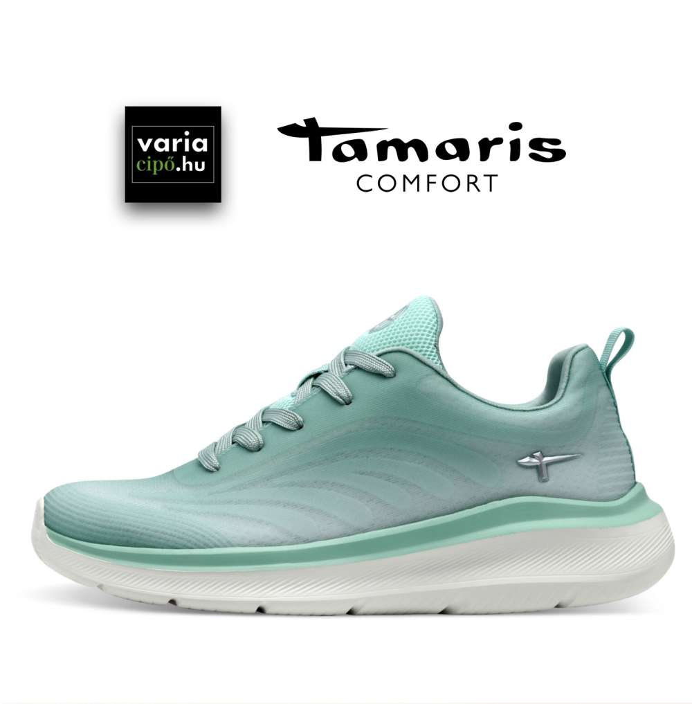 Tamaris Comfort zöld sportcipő 8-83710-42 713 mint