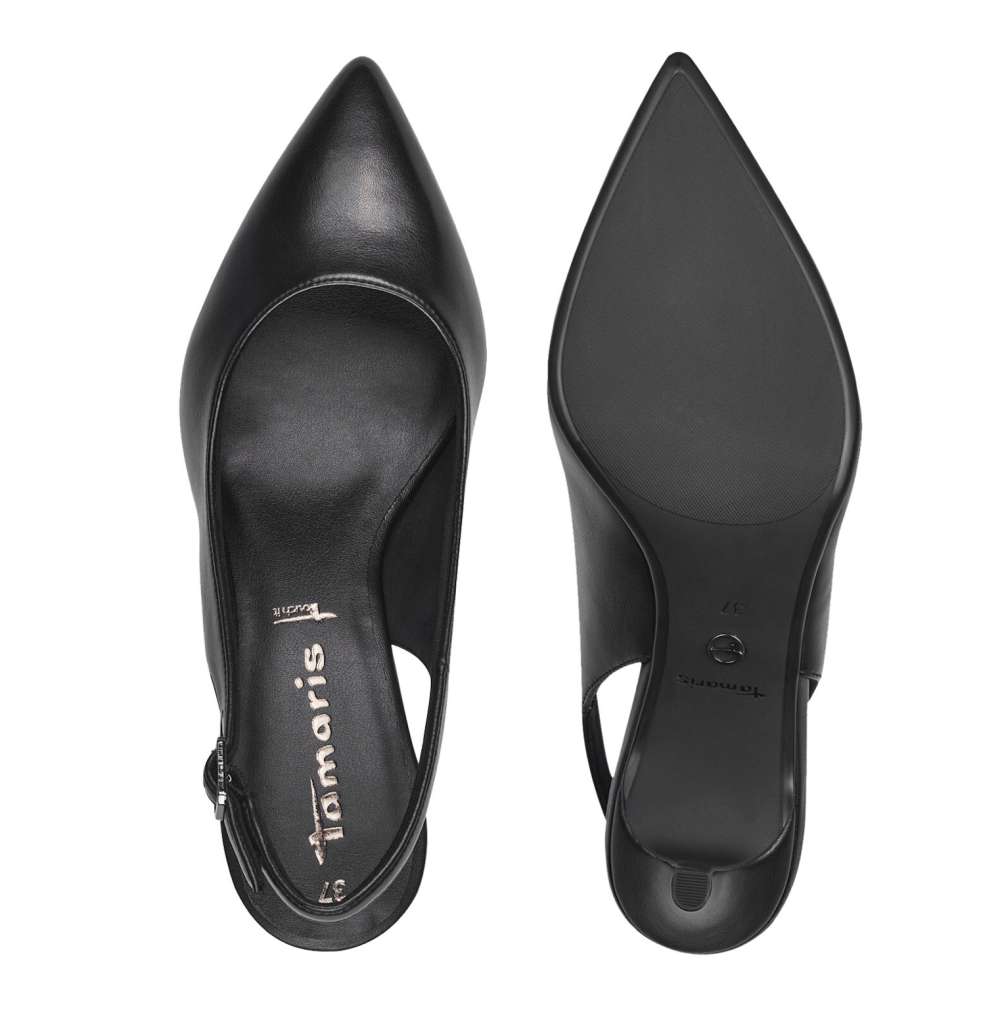 Tamaris fekete szandálcipő, 1-29611-42 001 black