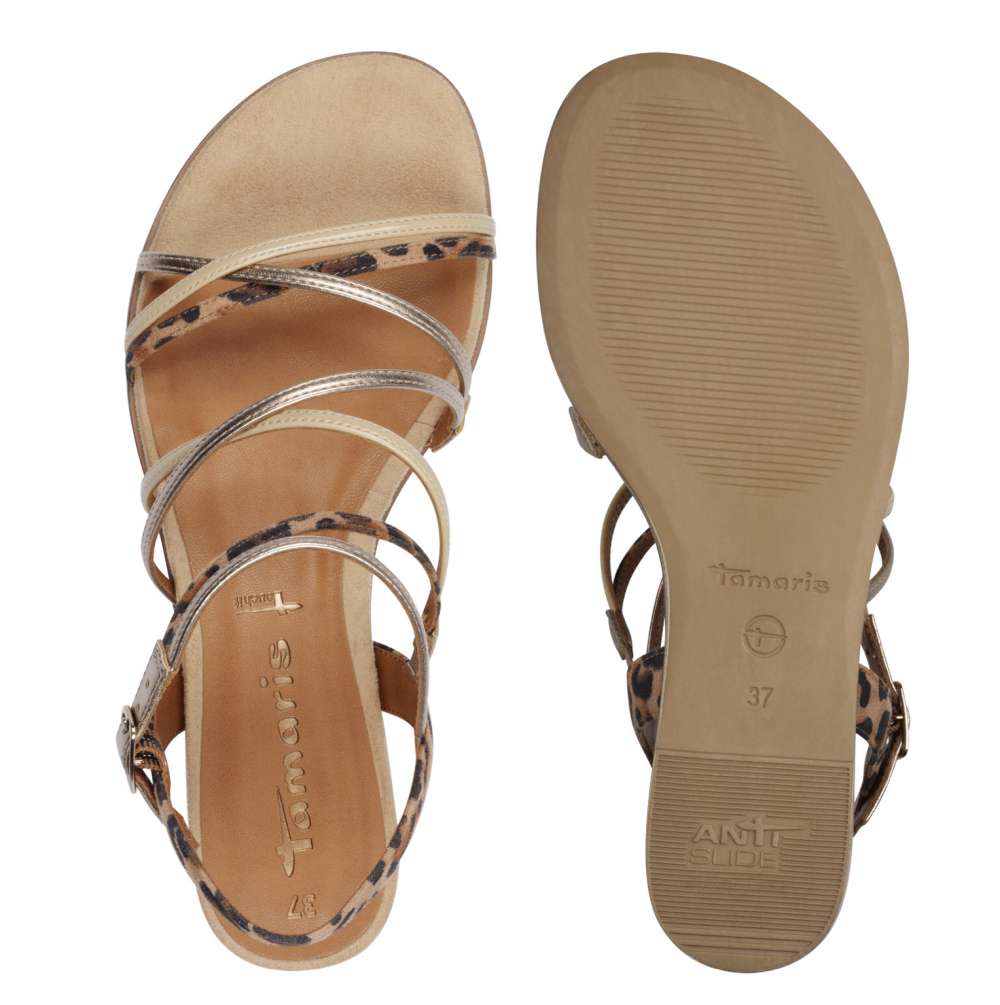 Tamaris barna szandál, 1-28103-42 445 tan comb