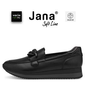 JANA fekete mokaszin