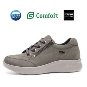 Szürke nubuck G-COMFORT félcipő