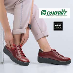 Bordó G-COMFORT vízálló sneaker