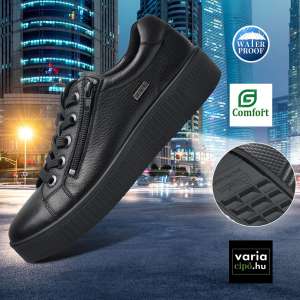 Fekete G-COMFORT vízálló sneaker
