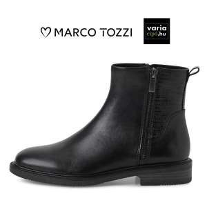 MARCO TOZZI bőr bokacsizma