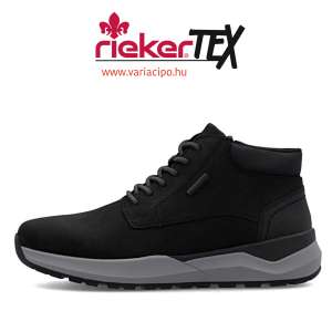 RIEKER TEX fekete bakancs