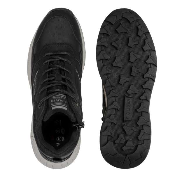 S.Oliver Tex fekete bakancs, 5-16256-43 001 black