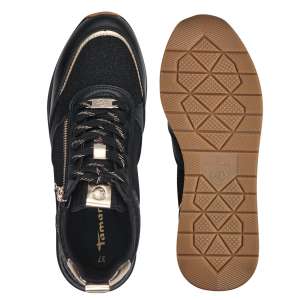 TAMARIS sportcipő black comb