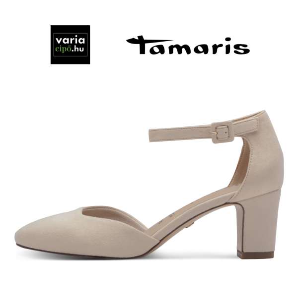 Bokapántos Tamaris cipő nude, 1-24412-41 251 nude