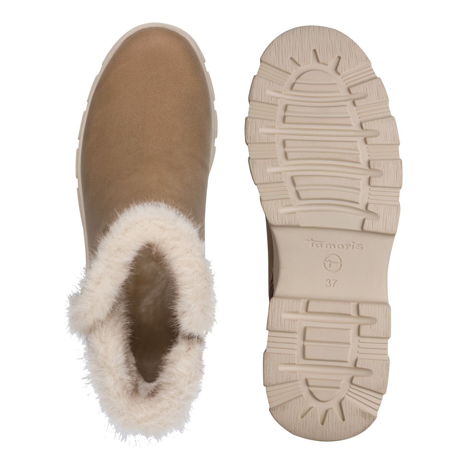 Tamaris Duotex bokacsizma, 1-26825-43 310 camel