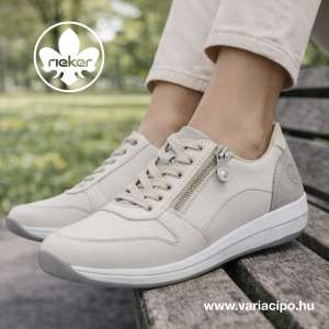 RIEKER bézs félcipő