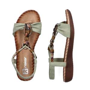 RIEKER női szandál zöld