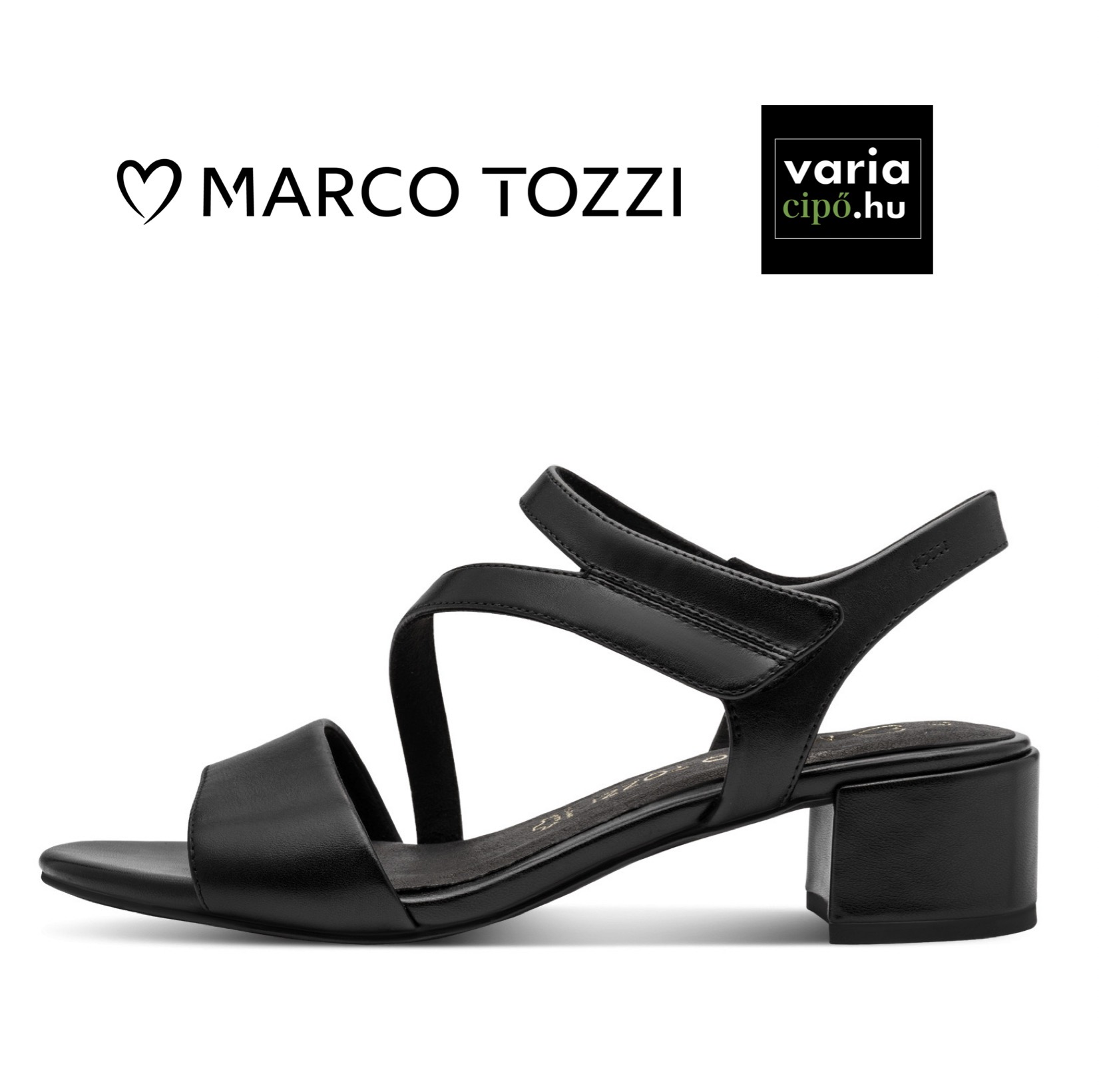 Marco Tozzi szandál fekete, 2-28209-46 001 black