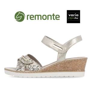 Éktalpú REMONTE szandál arany