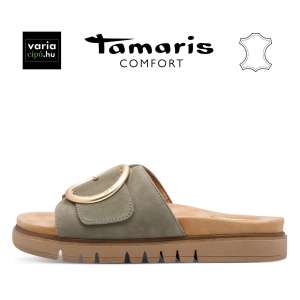 TAMARIS COMFORT papucs khaki