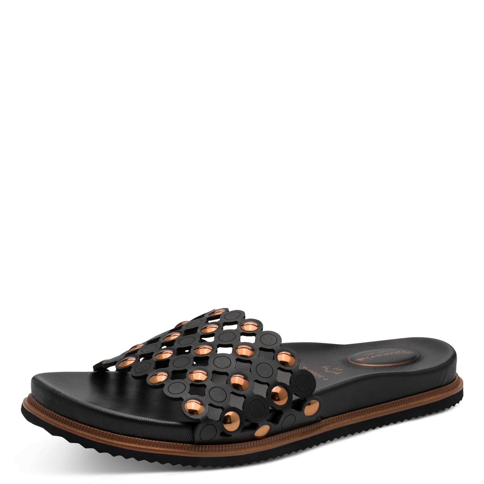 Tamaris Comfort papucs fekete, 8-87112-46 001 black
