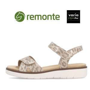 REMONTE szandál bézs-metál
