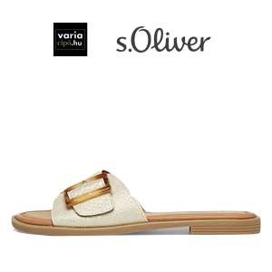 S.OLIVER papucs champagne