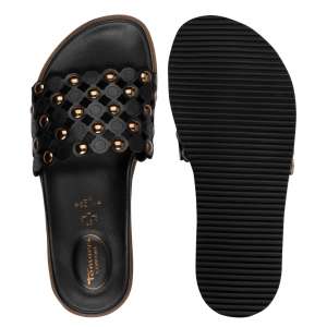 TAMARIS COMFORT papucs fekete