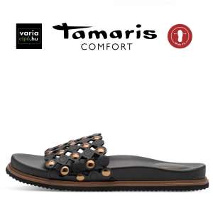 TAMARIS COMFORT papucs fekete