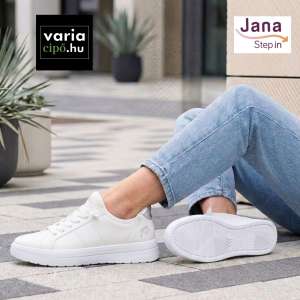 JANA STEP-IN fehér sportcipő