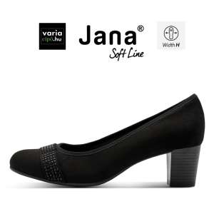 JANA fekete alkalmi pumps